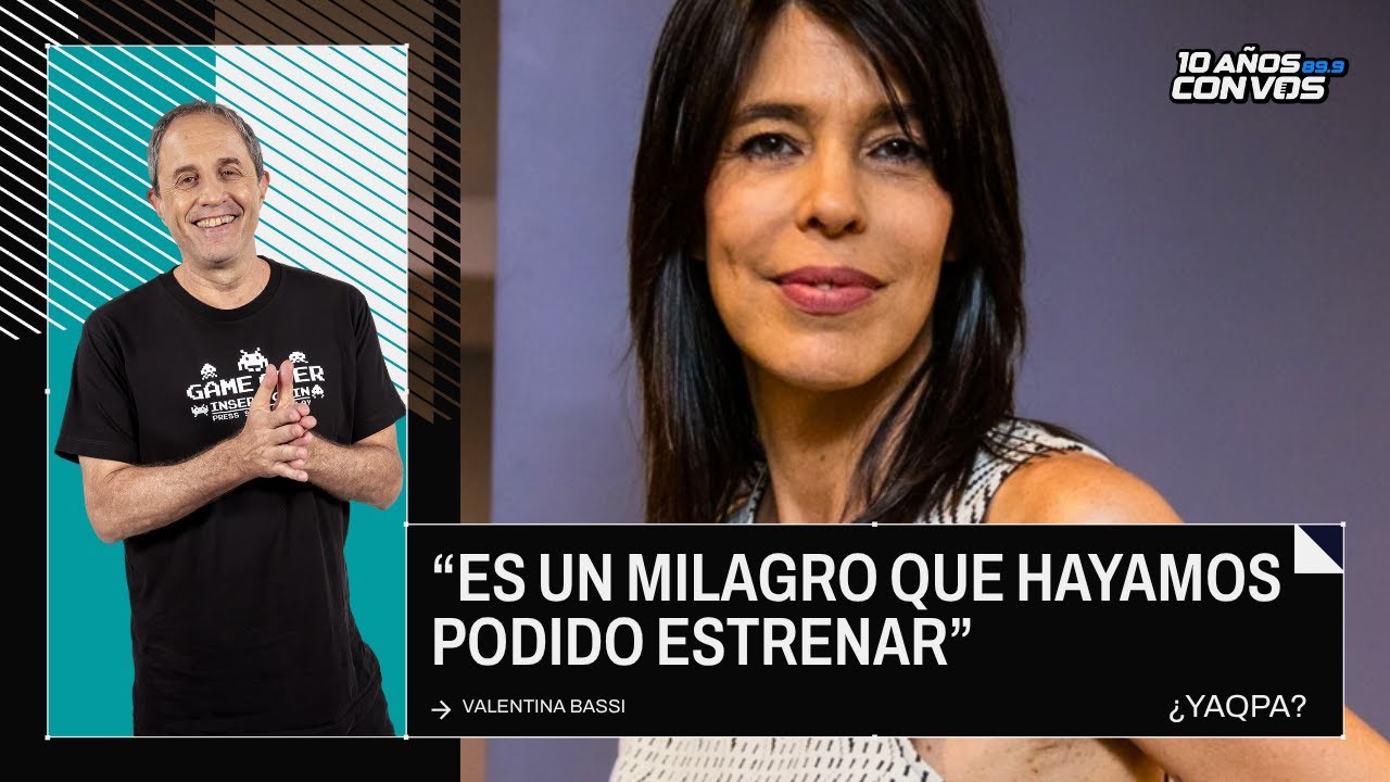 Valentina Bassi presenta su pelicula "presente continuo".