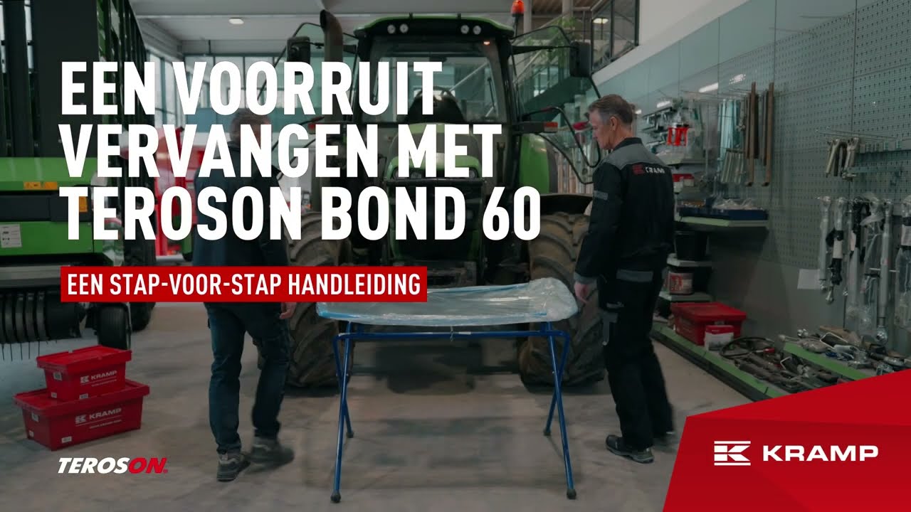 Hoe vervang je de voorruit van je trekker?
