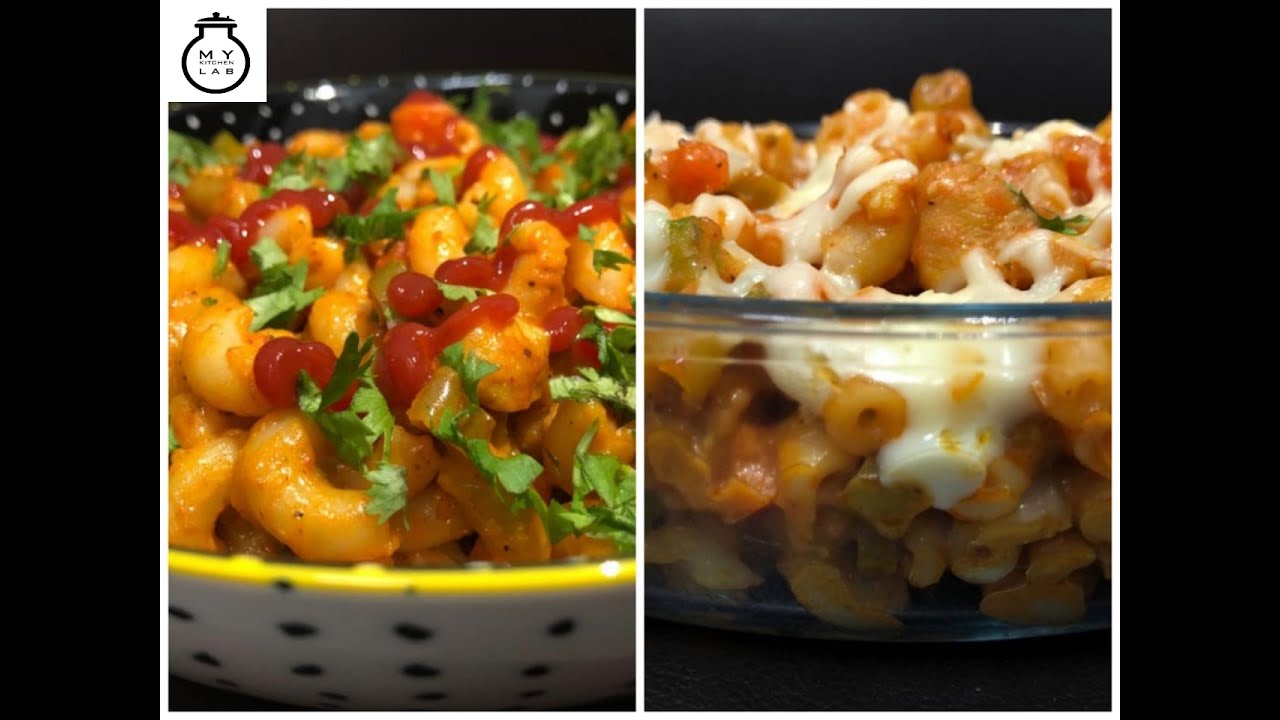 Fusion Pasta Recipe with Indian, Italian and Chinese Flavors | My Kitchen Lab