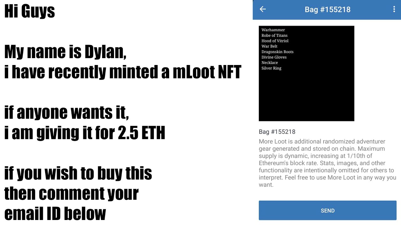BUY LOOT NFT