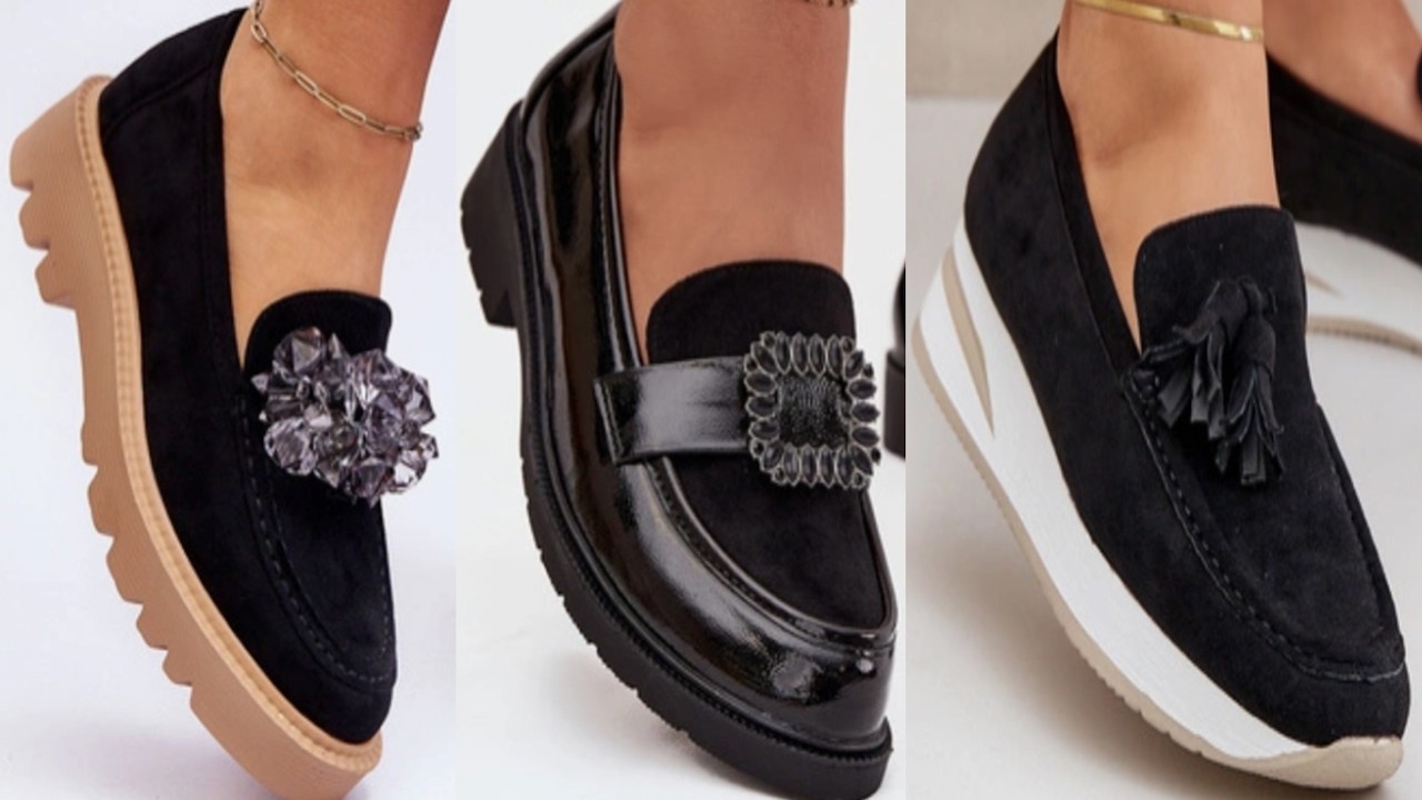 2026 PRETTIEST TRENDIEST BLACK SHOES DESIGNS FOR WOMEN LATEST COMFORTABLE BLACK SHOES COLLECTION