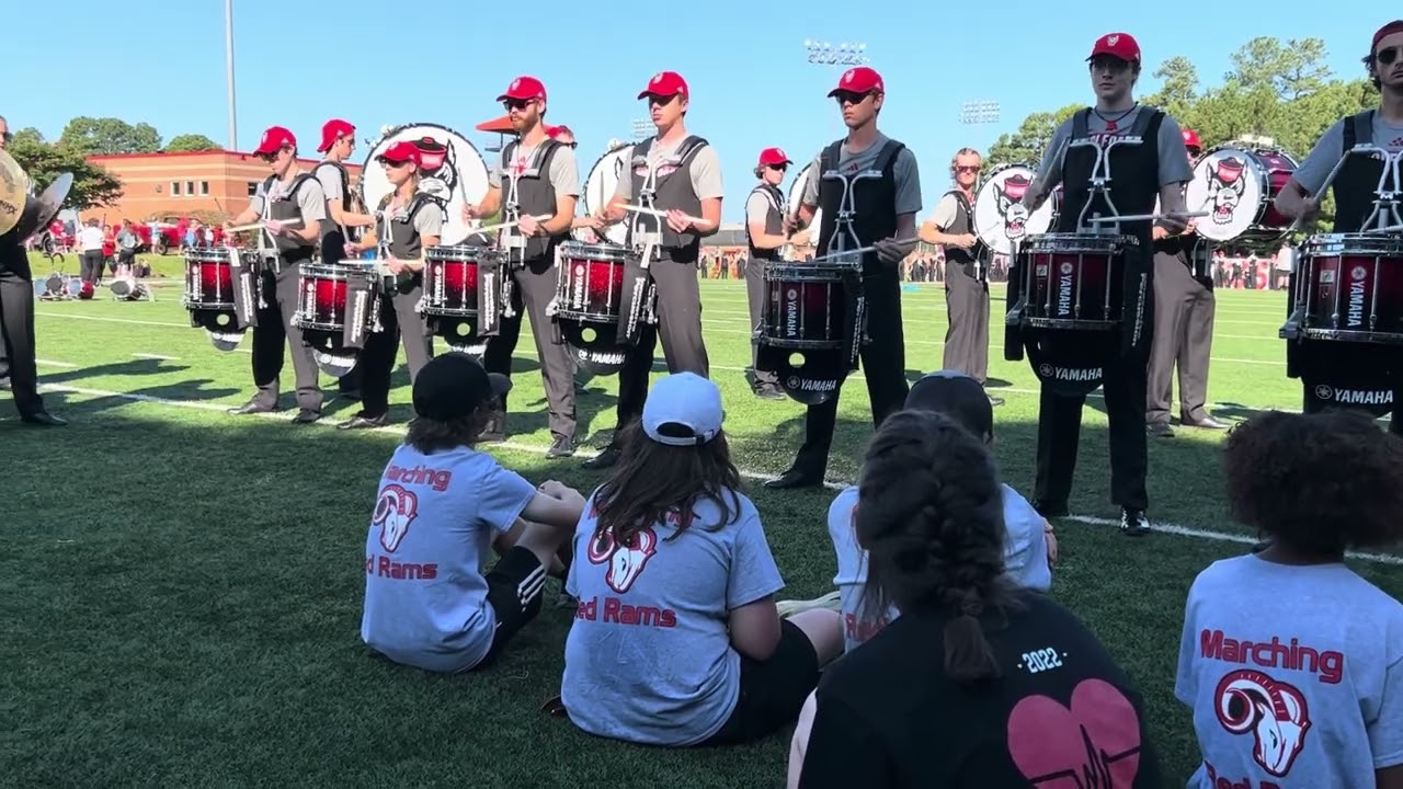 NC State drumline Lot sequence