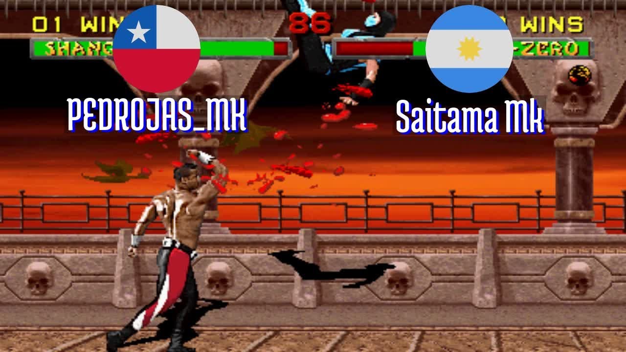 FT5 @mk2: PEDROJAS_MK (CL) vs Saitama Mk (AR) [Mortal Kombat 2 Fightcade] Feb 19