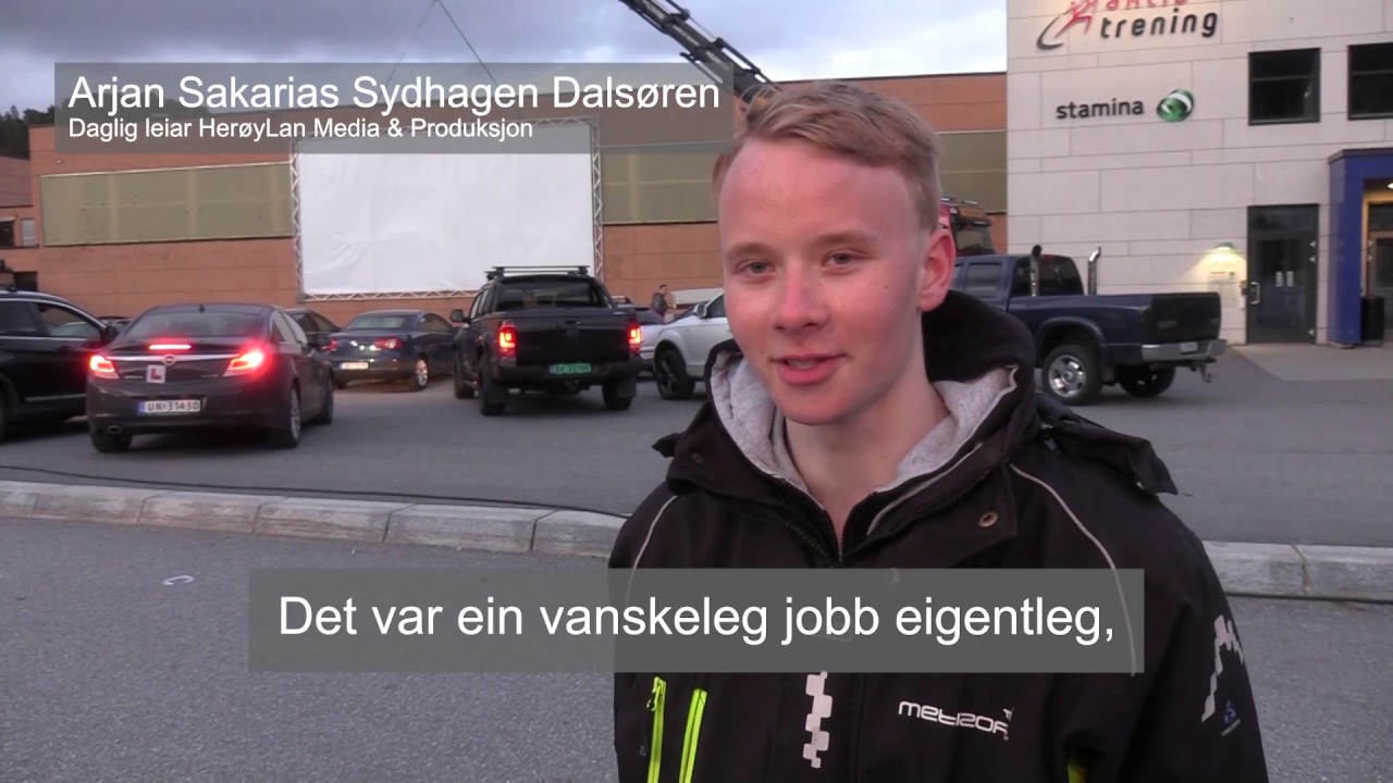 Drive-in-kino suksess i Fosnavåg