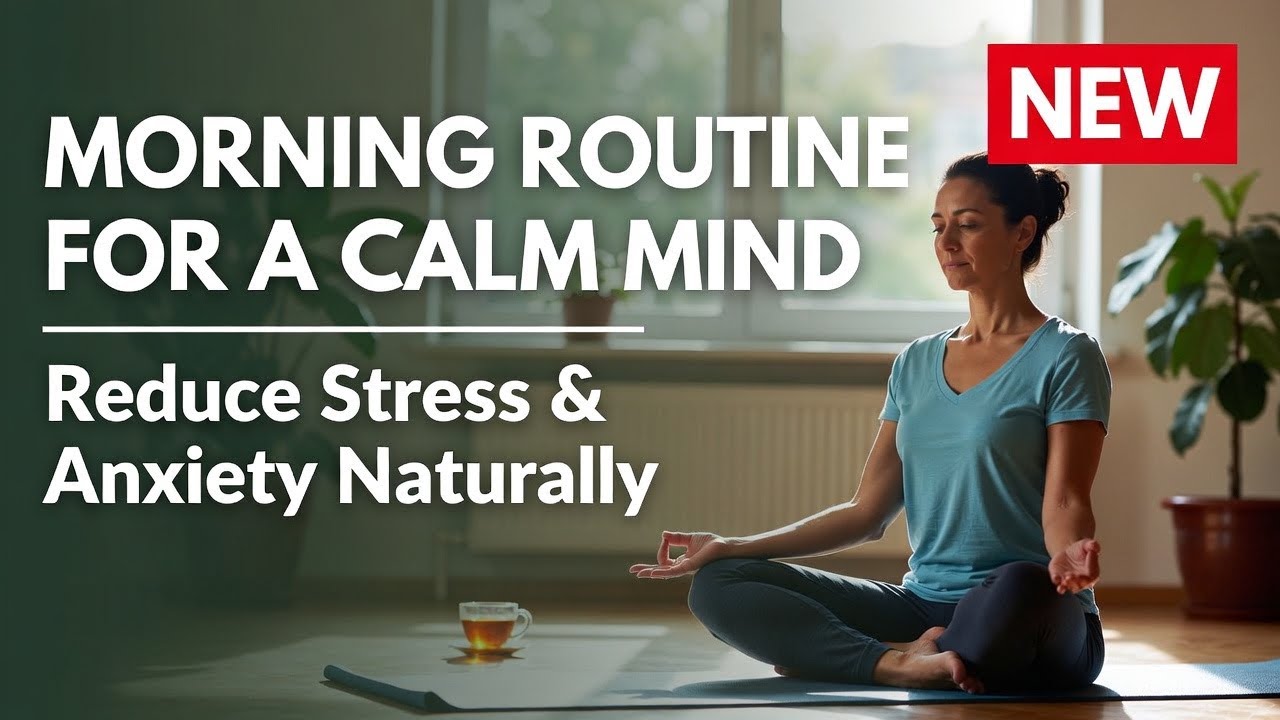 Morning Routine for a Calm Mind | Reduce Stress & Anxiety Naturally