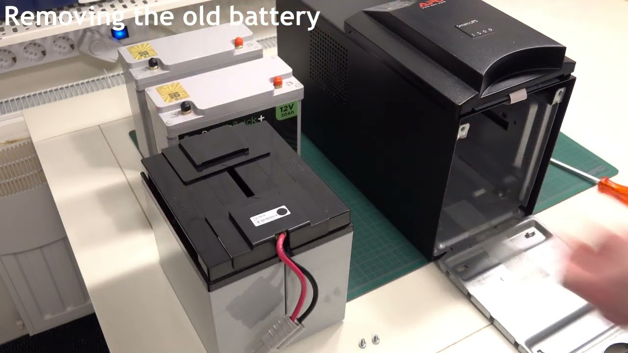 Upgrade APC Smart-UPS to LiFePO4 batteries by PowerTech