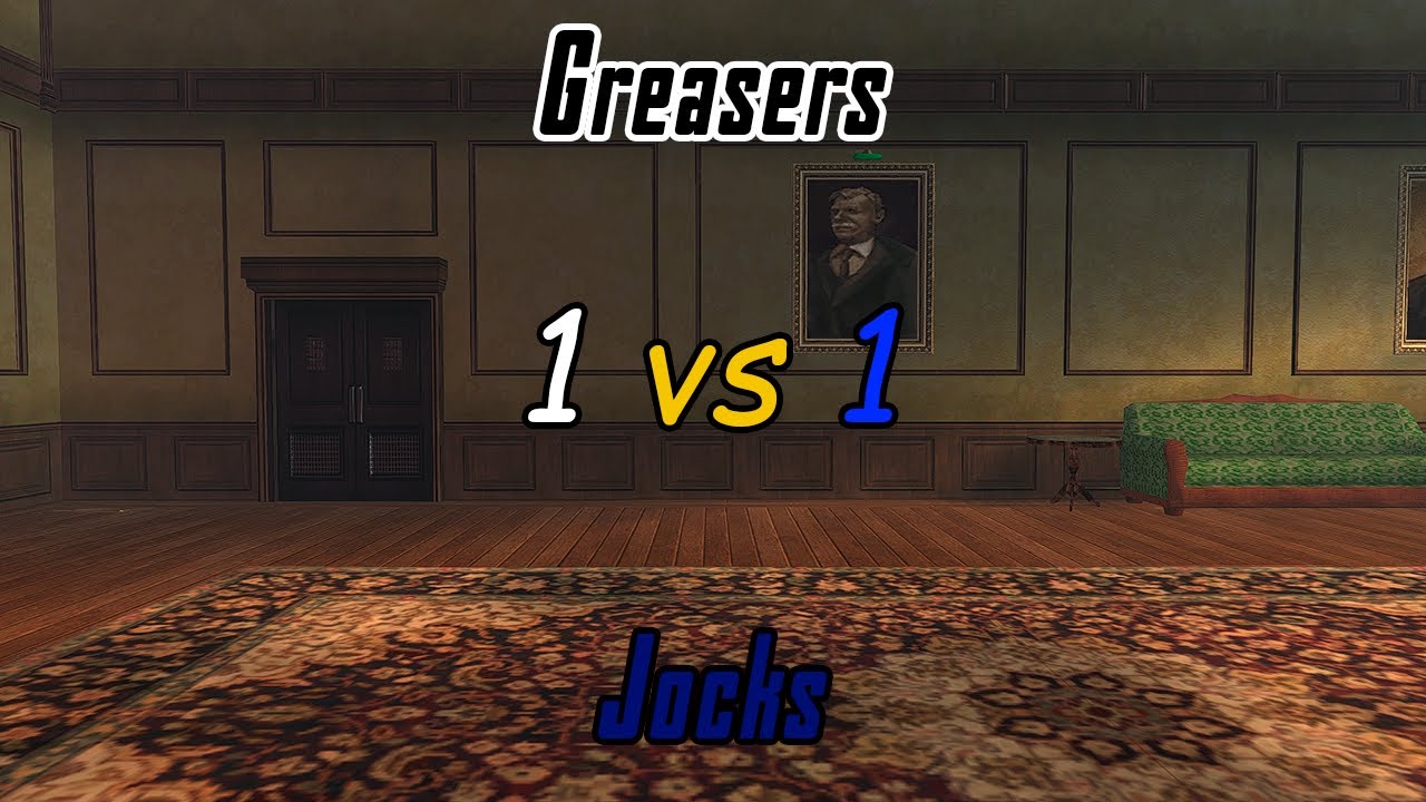 Bully SE: Tutorial 2. Clique war 1v1. Greasers vs Jocks