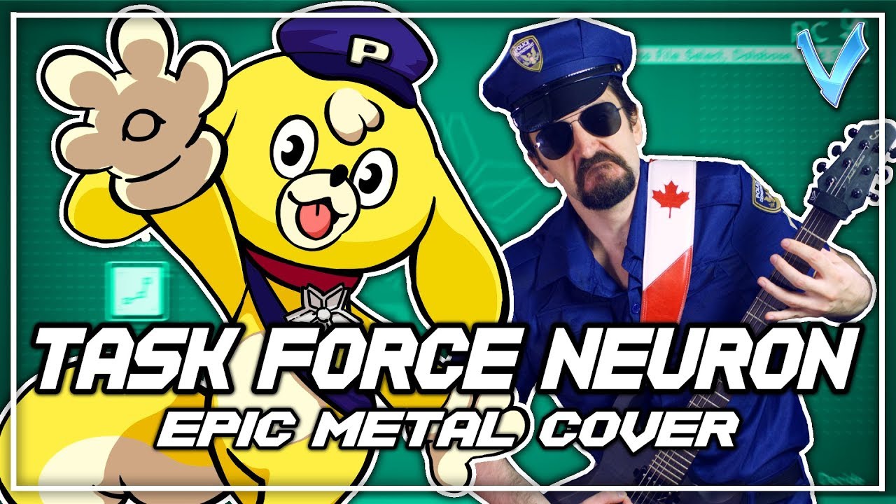 Astral Chain - Task Force Neuron [EPIC METAL COVER] (Little V)