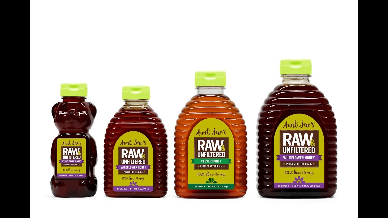Aunt Sue's Raw and Unfiltered Honey