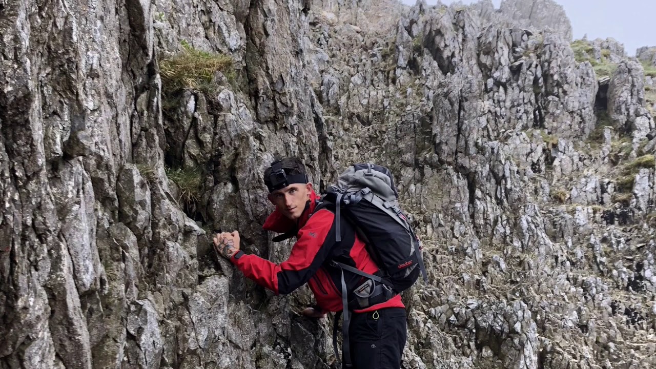 Climbing Crib Goch