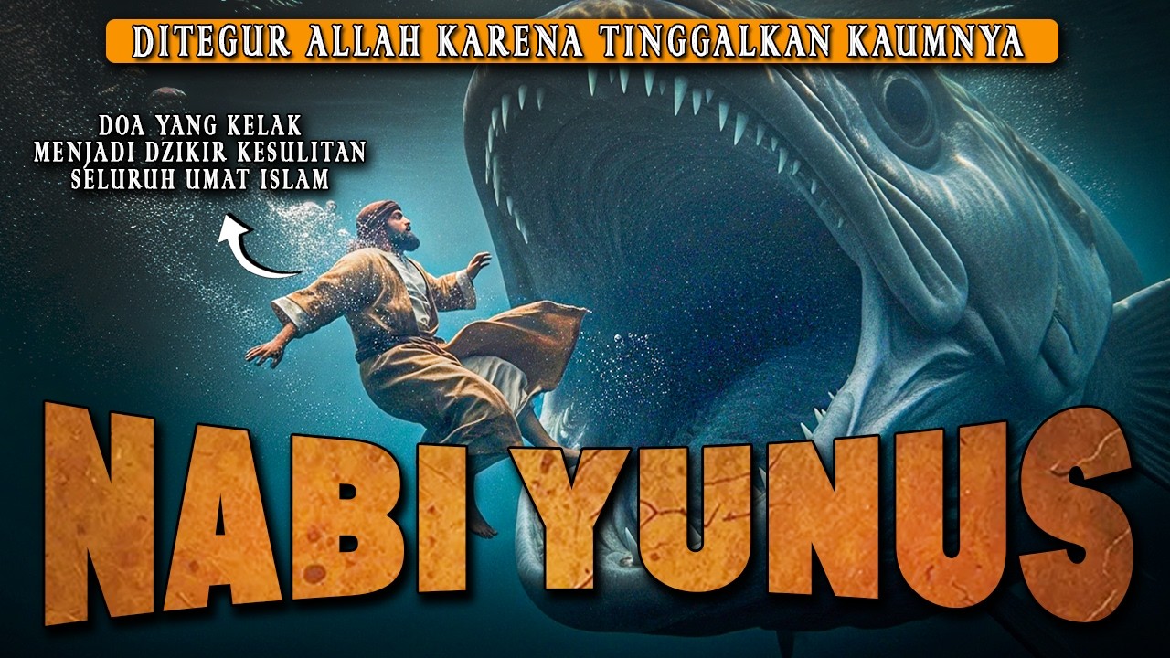 Bagaimana Allah Selamatkan Nabi Yunus Saat di Telan Ikan? Inilah Kisah Dibalik Doa Keselamatan!