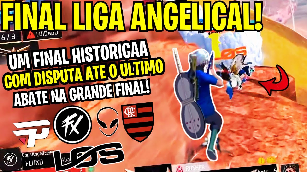 &Eacute; CAMPE&Atilde;OOOOO! FLUXO, PAIN, LOS GRANDES, FLAMENGO E ALIEN  NA GRANDE FINAL DA LIGA ANGELICAL!