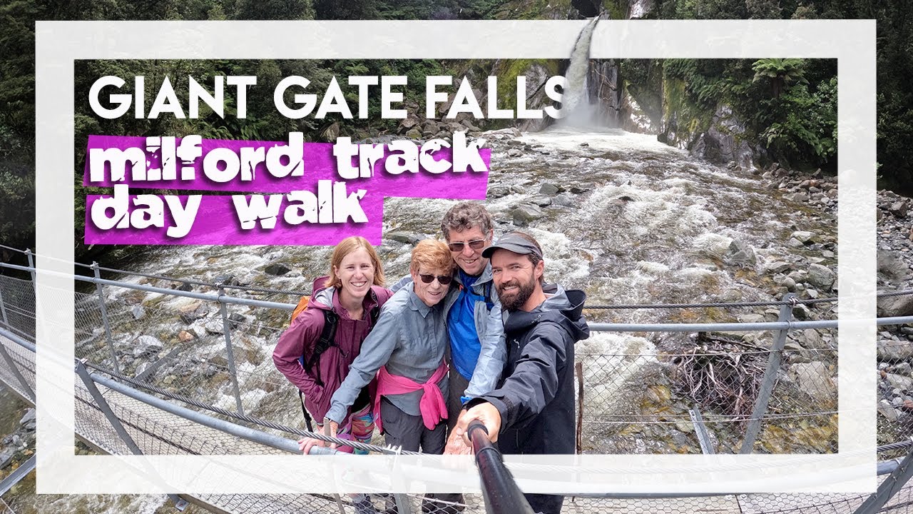 Milford Track Day Walk | Giant Gate Falls