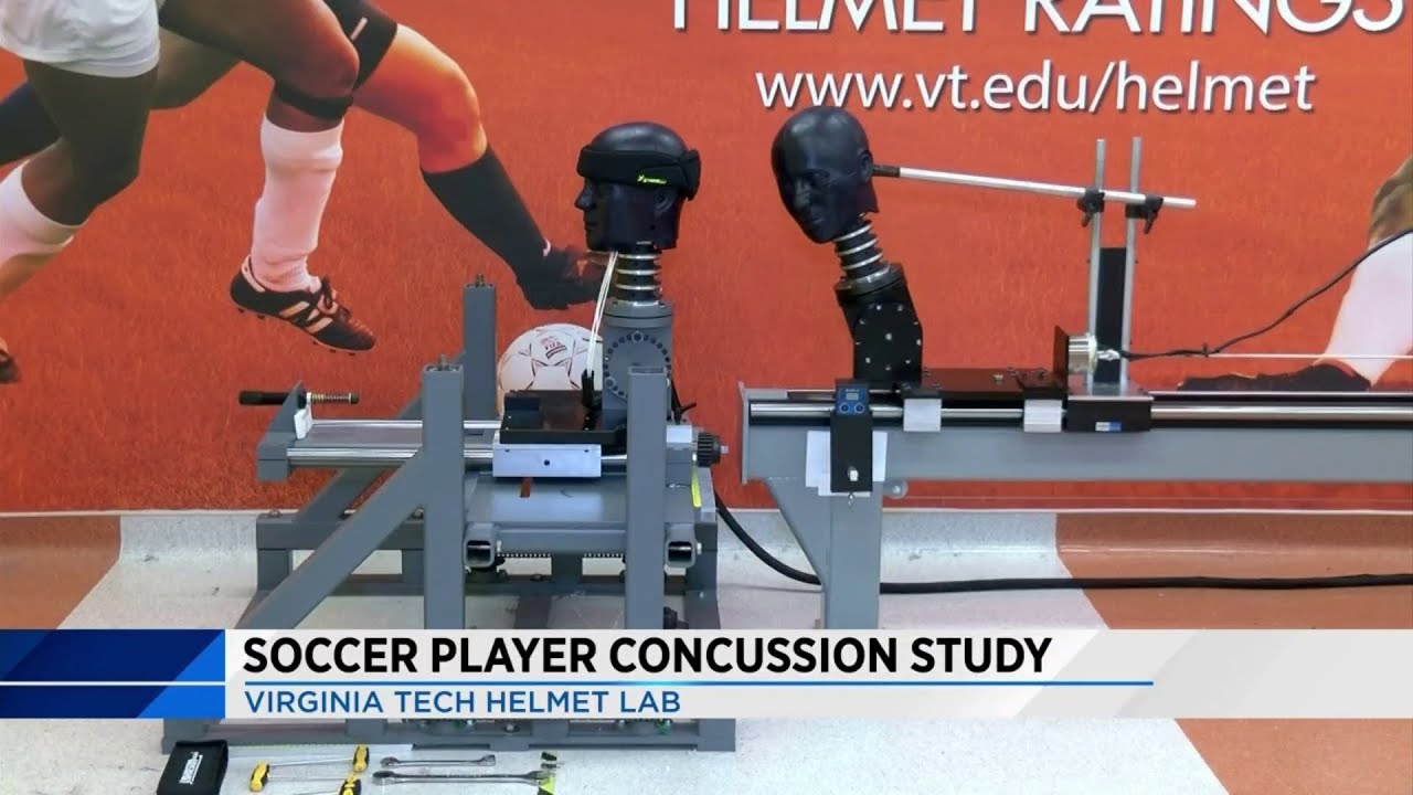 Virginia Tech researchers create ratings system to test soccer head gear