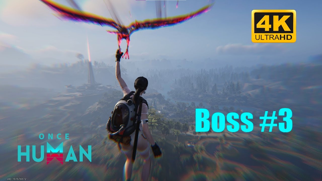 Once human - BOSS #3 solo survive  Part 6 [4k HD 60fps PC]