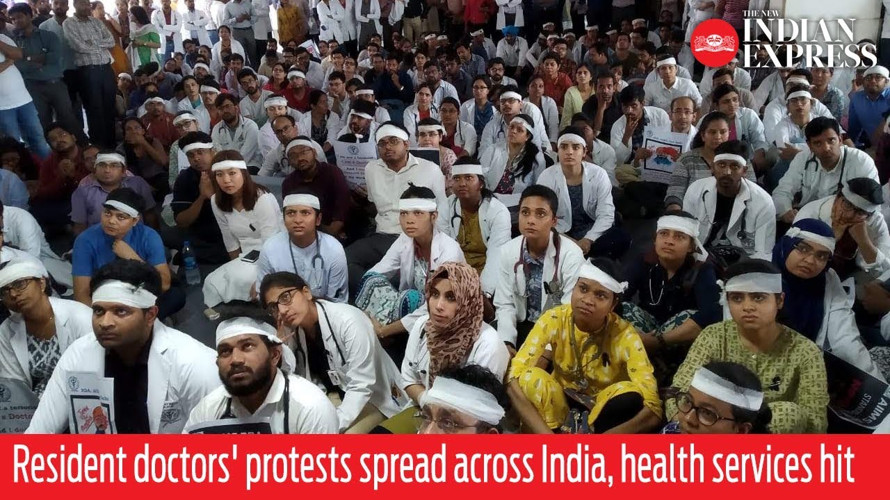 Resident doctors' protests spread across India, health services hit