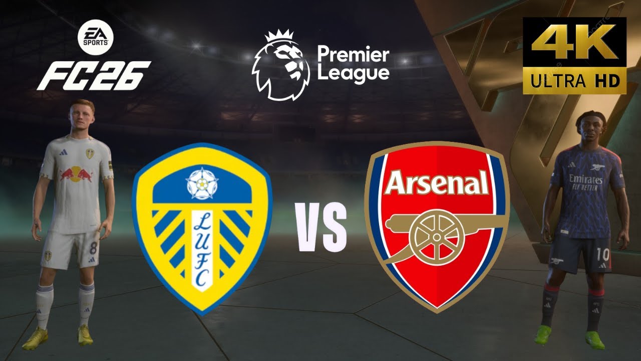 FC 26 - Leeds vs Arsenal - All Goals - Premier League 25/26 Full Match - PC [4K60]