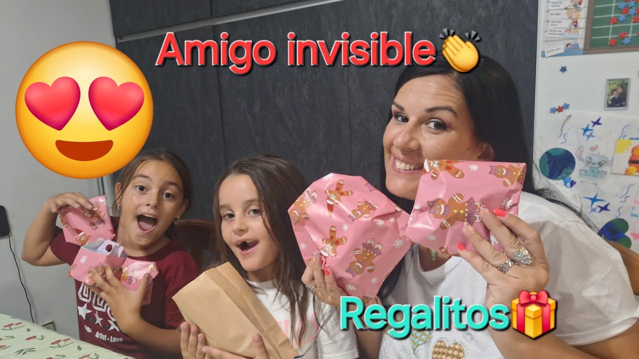 NOS REGALAMOS SORPRESITAS, AMIGO INVISIBLE 😱