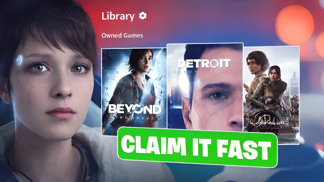 FREE AAA Games on Stove Game Store: Detroit Become Human, Syberia, Beyond Two Souls (Limited Time) 🎁