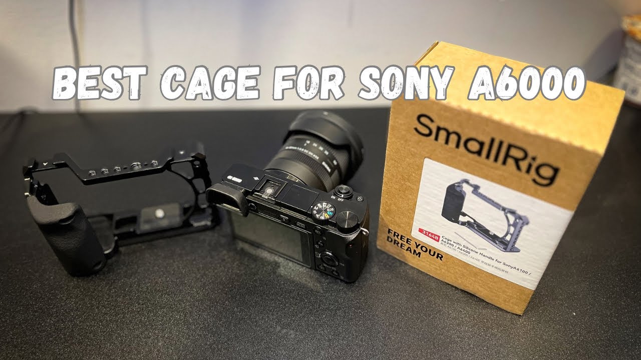SMALLRIG CAGE FOR SONY ( a6100, a6300, a6400 ) FITS a6000!!