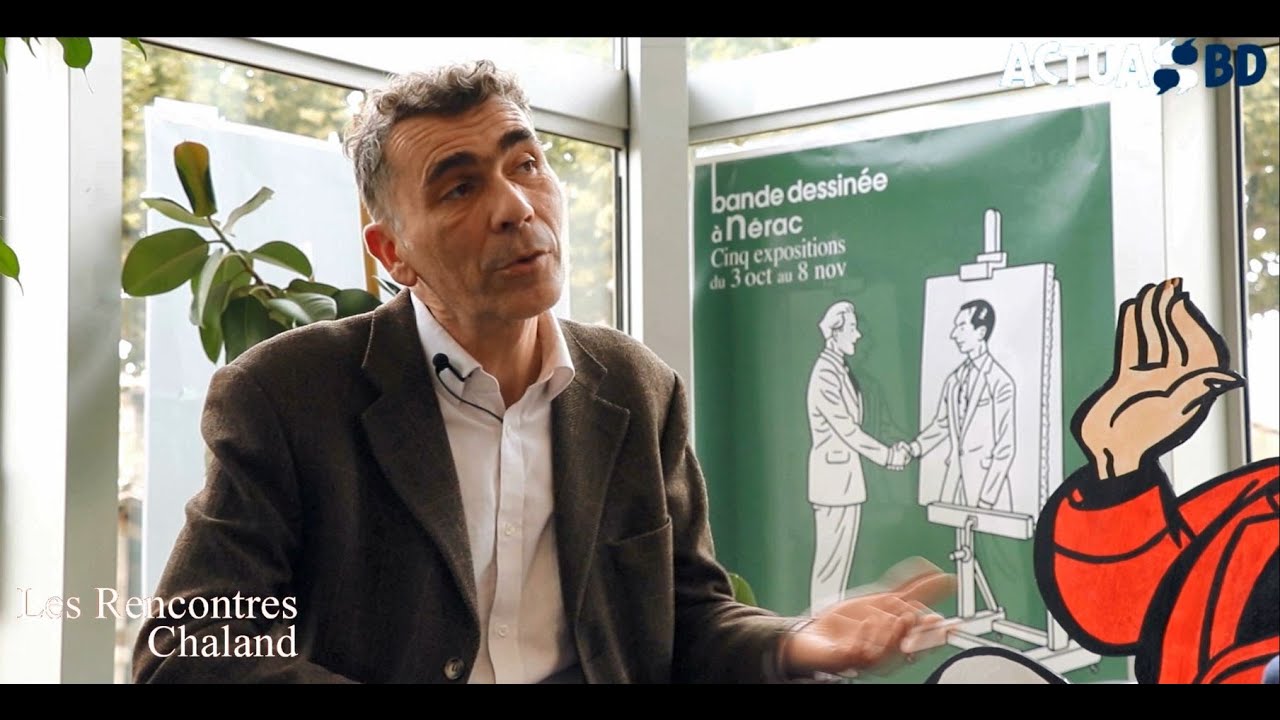 Christian Cailleaux nous parle de la Ligne claire et de Blake & Mortimer