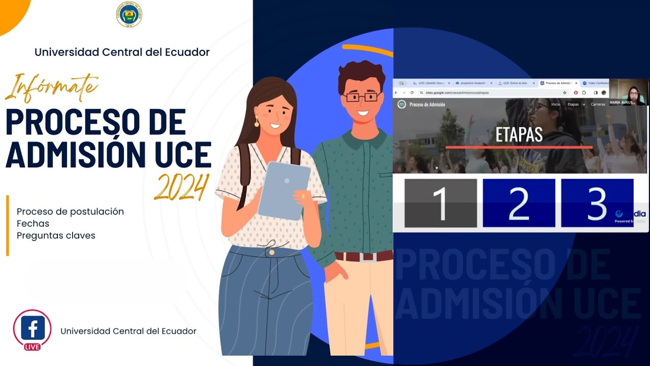 Proceso de admisión UCE 2024