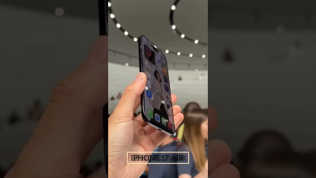 iphone 17 Air First look