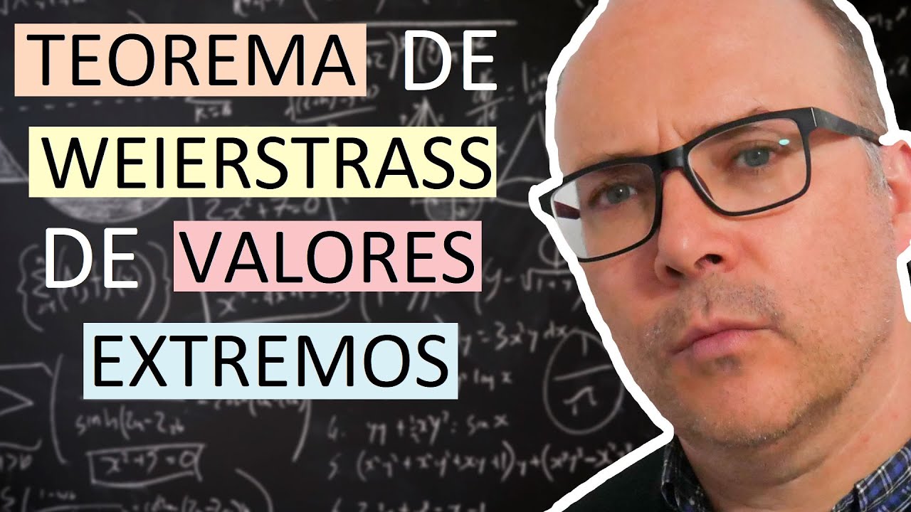 Teorema de Weierstrass de valores extremos #QuédateEnCasa y Aprende #Conmigo