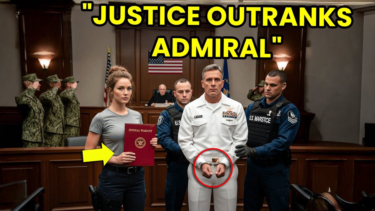 The SEAL Admiral Jokingly Asked For Her Rank — Minutes Later, His Arrest Order Went Live