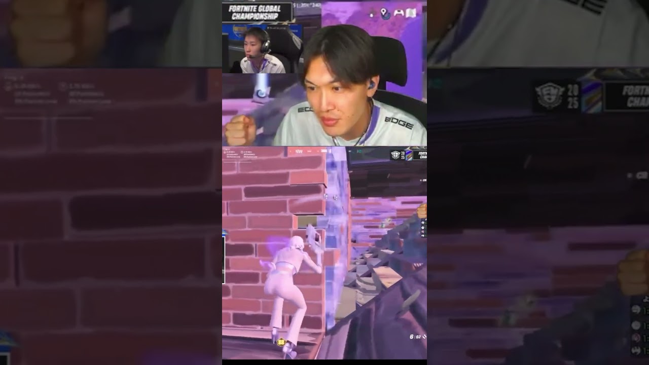 世界大会でEDGEらいとが海外プロを神クラッチ！！ #fortnite #フォートナイト #epicpartner