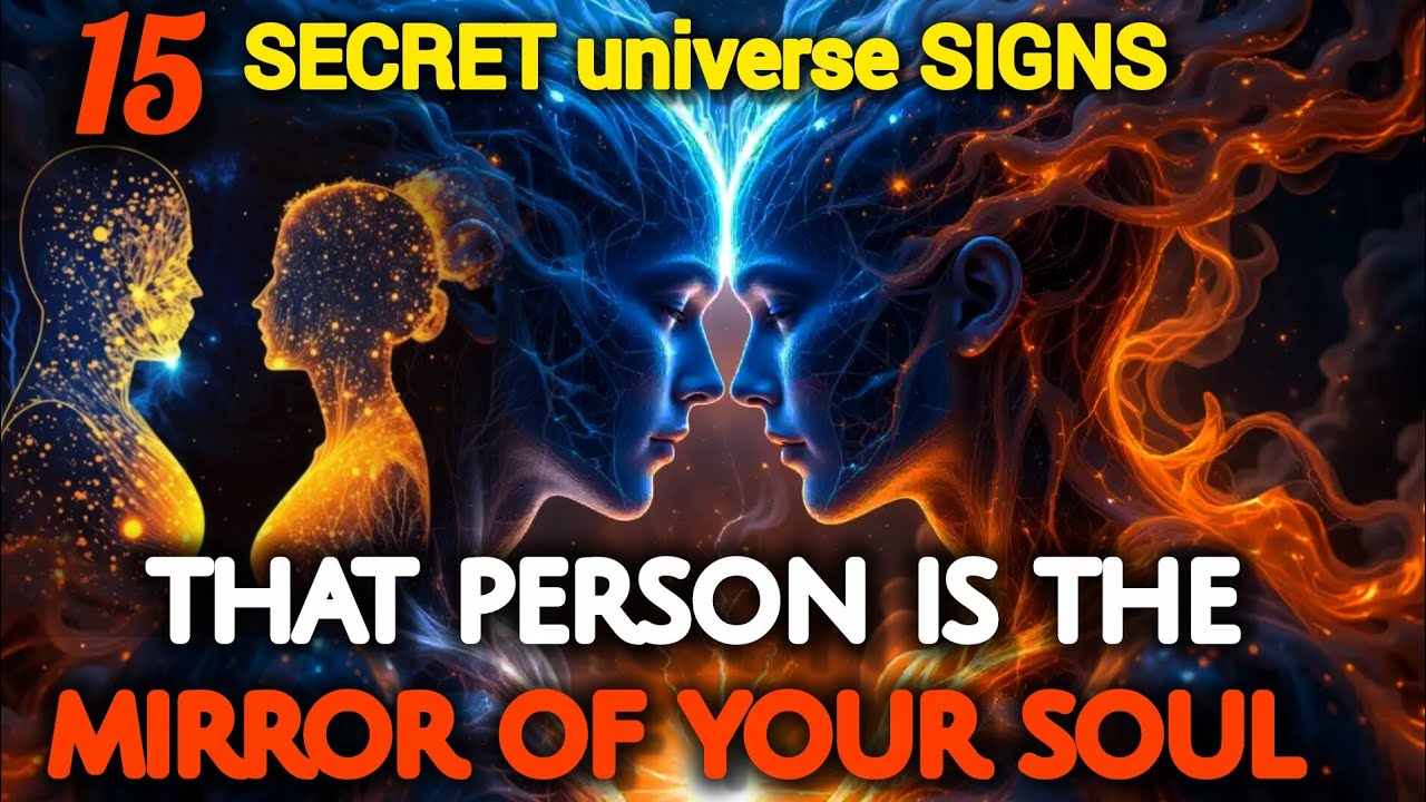 15 Secret Signs That Person Is Truly the Mirror of Your Soul 🪷🔮🪷| Spiritual Love Messages 