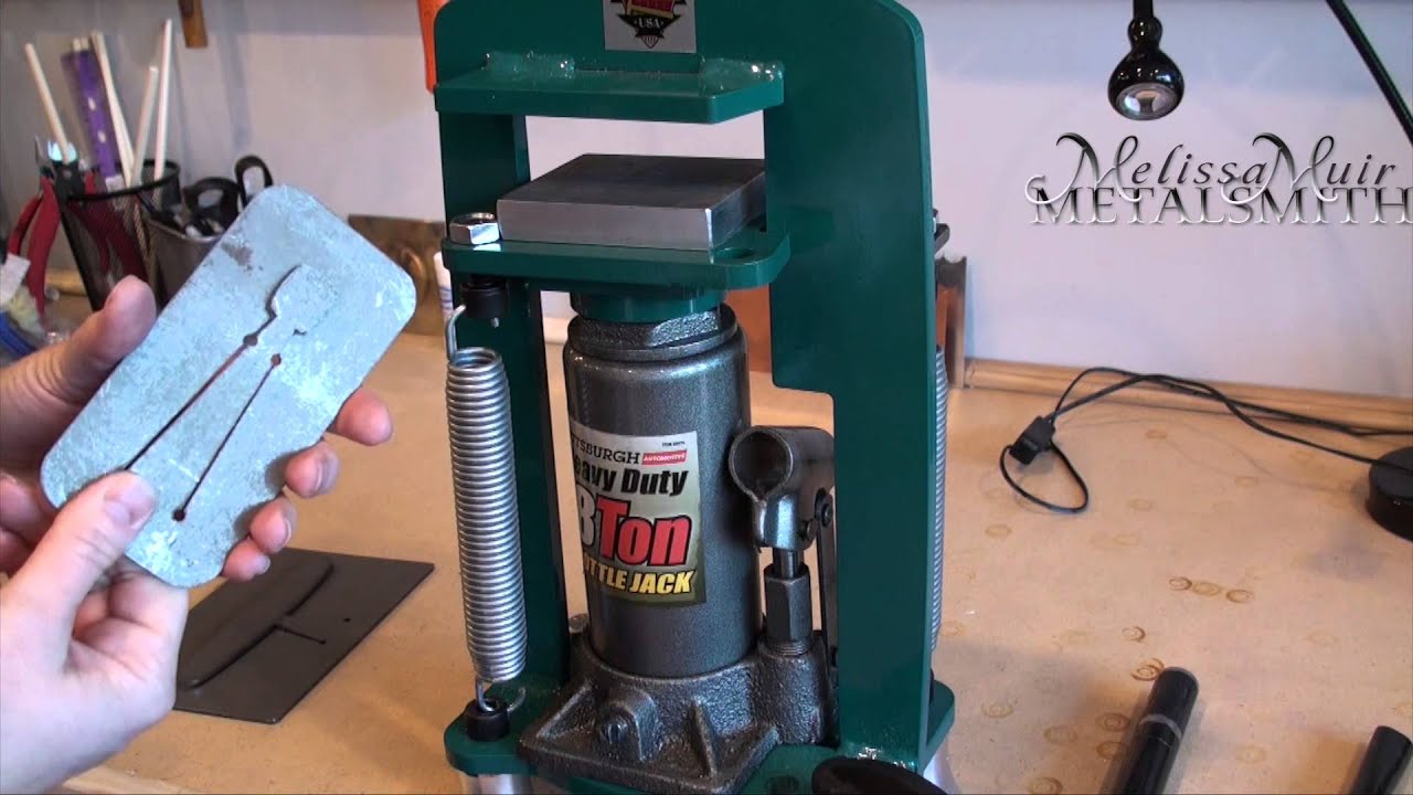 Tool Time Tuesday - Potter USA Pancake Die Cutting Press