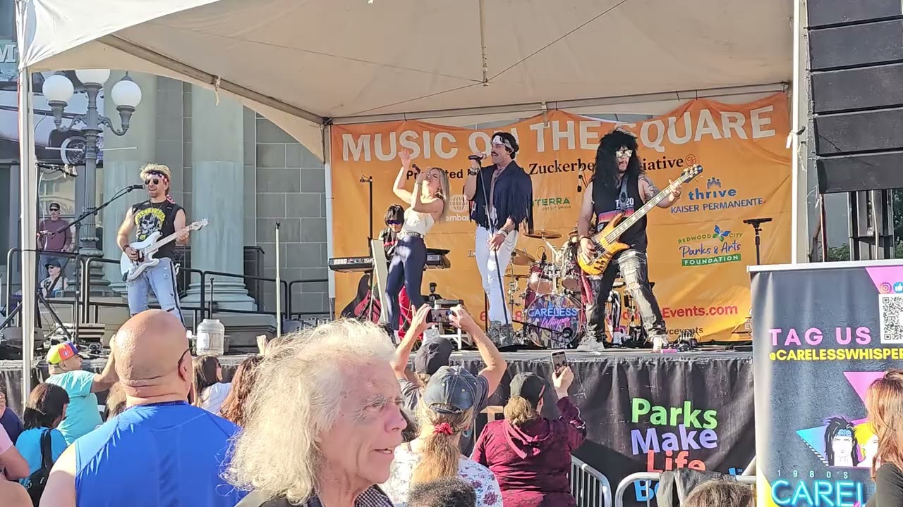 6.Crazy Train covered by Careless Whisper Band, Music On The Square, RWC 7-25-2025