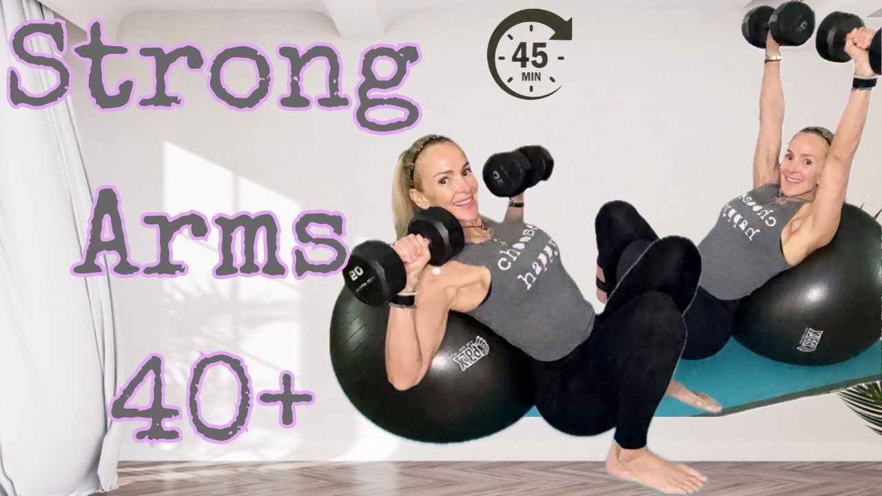 Upper Body Superset Workout for Women 40+ | Sculpt Arms, Chest & Core