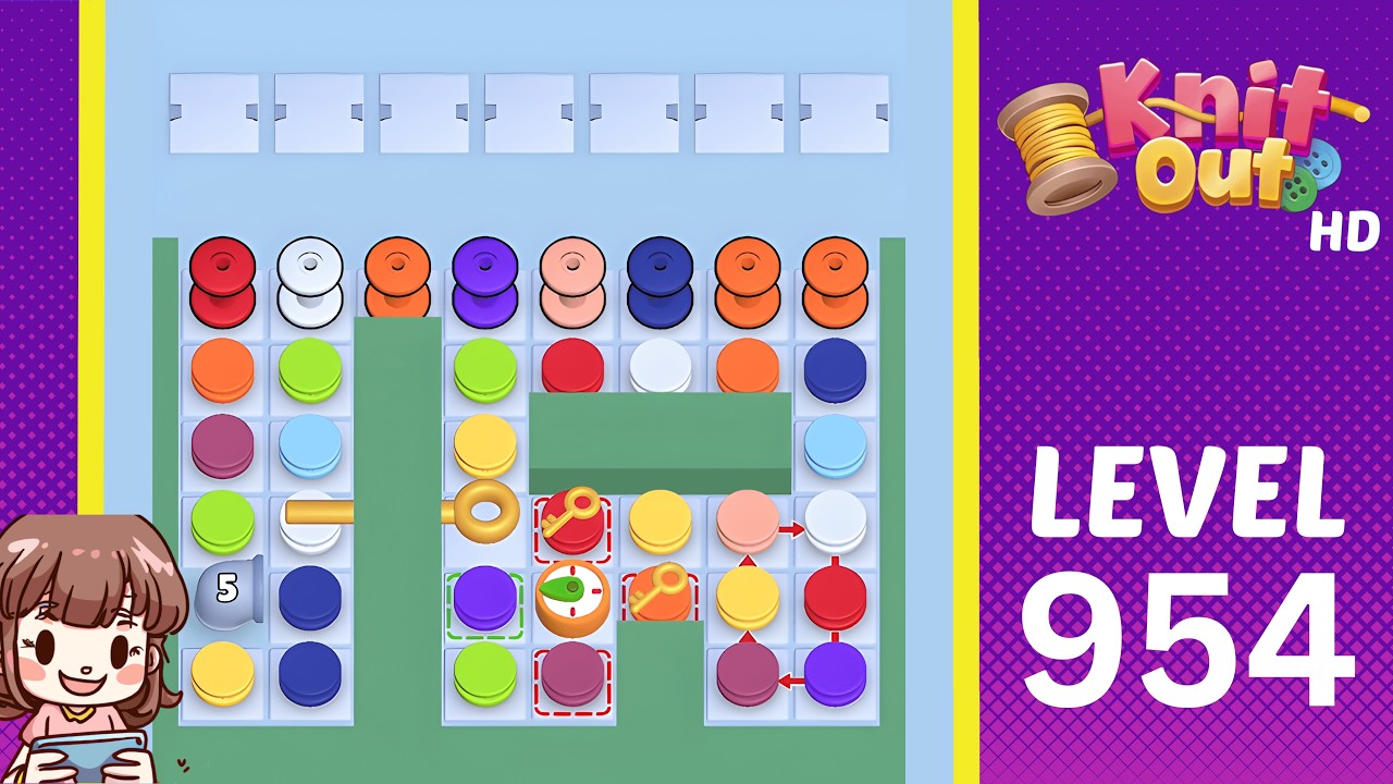 Knit Out Level 954 Solution Walkthrough