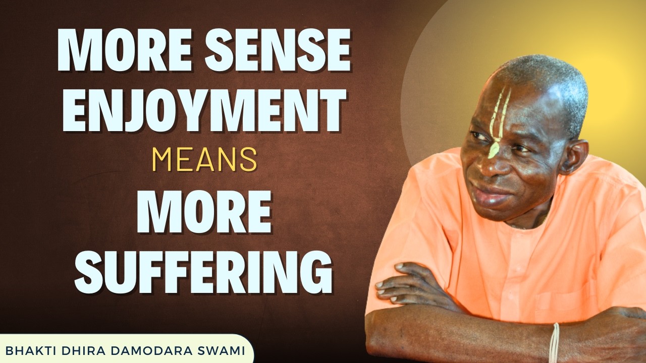 More Sense Enjoyment Means More Suffering | SB 11.8.29–30 | ISKCON New Town, Kolkata | Feb 11, 2026