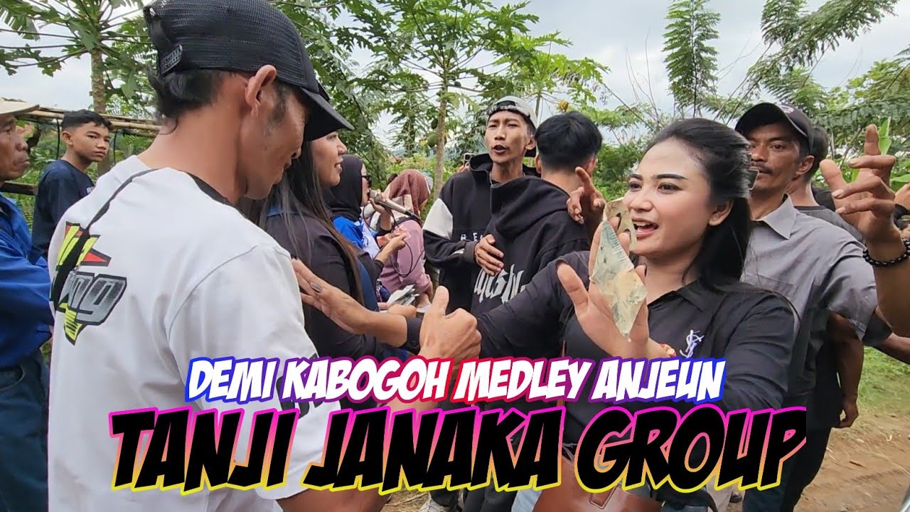 DEMI KABOGOH MEDLEY ANJEUN || TANJI JANAKA GROUP - PERHAJATAN BISMA GIBRAN STABLE 