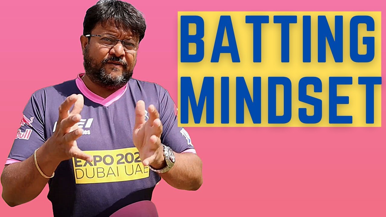 How To Bat In Cricket With Clear Mindset & Strong Mentality | What To Think When Batting. Sid Lahiri