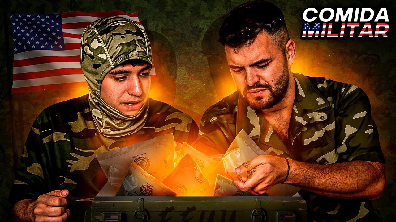 PROBANDO COMIDA MILITAR DE ESTADOS UNIDOS