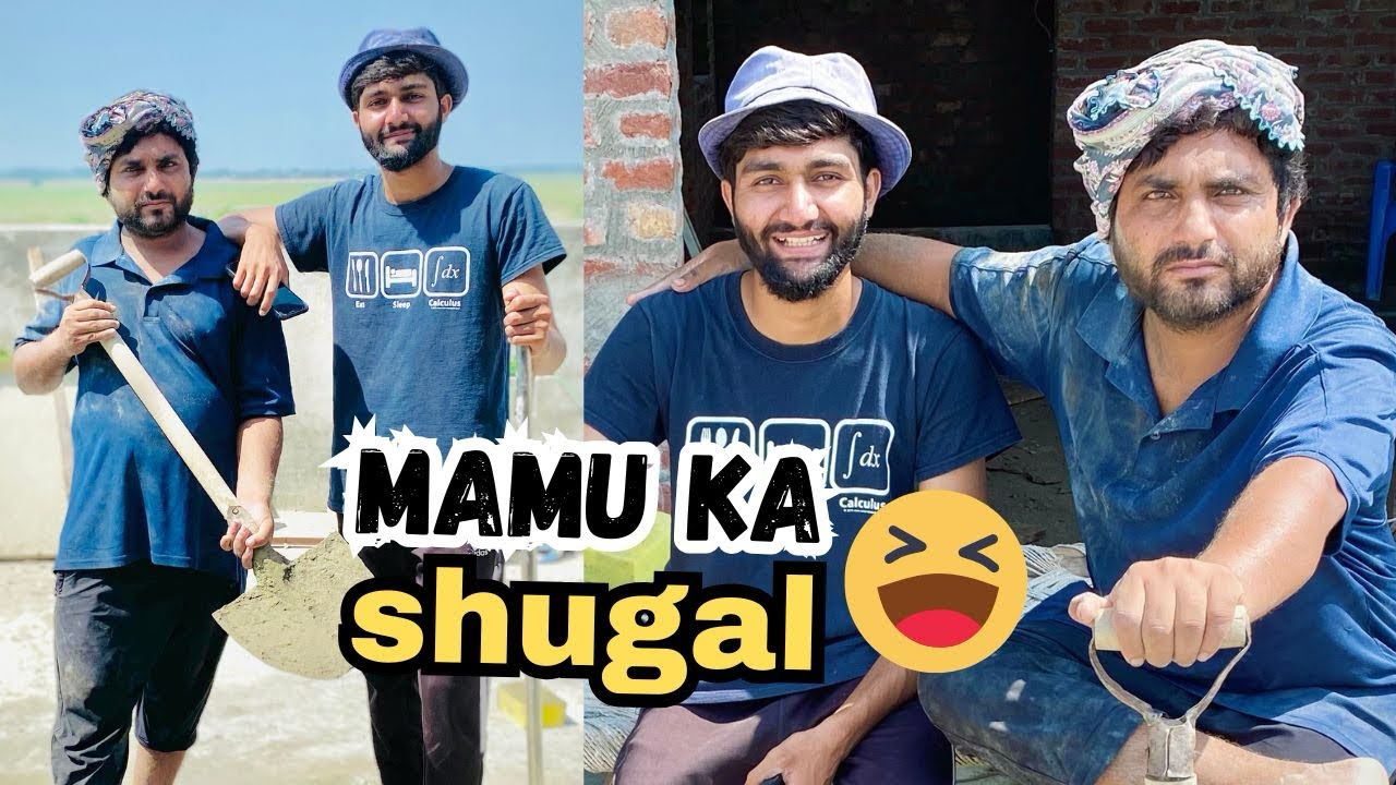 Mamu ka shugal aur mistree ka welcome 🤗 || saif with buddyz #funnyvideo #comedy