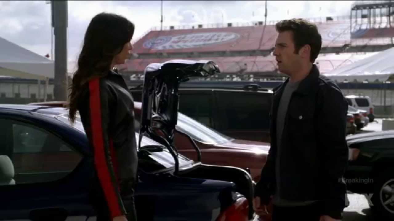 Tight Leather Jumpsuit Makes Up For Ankle Boots