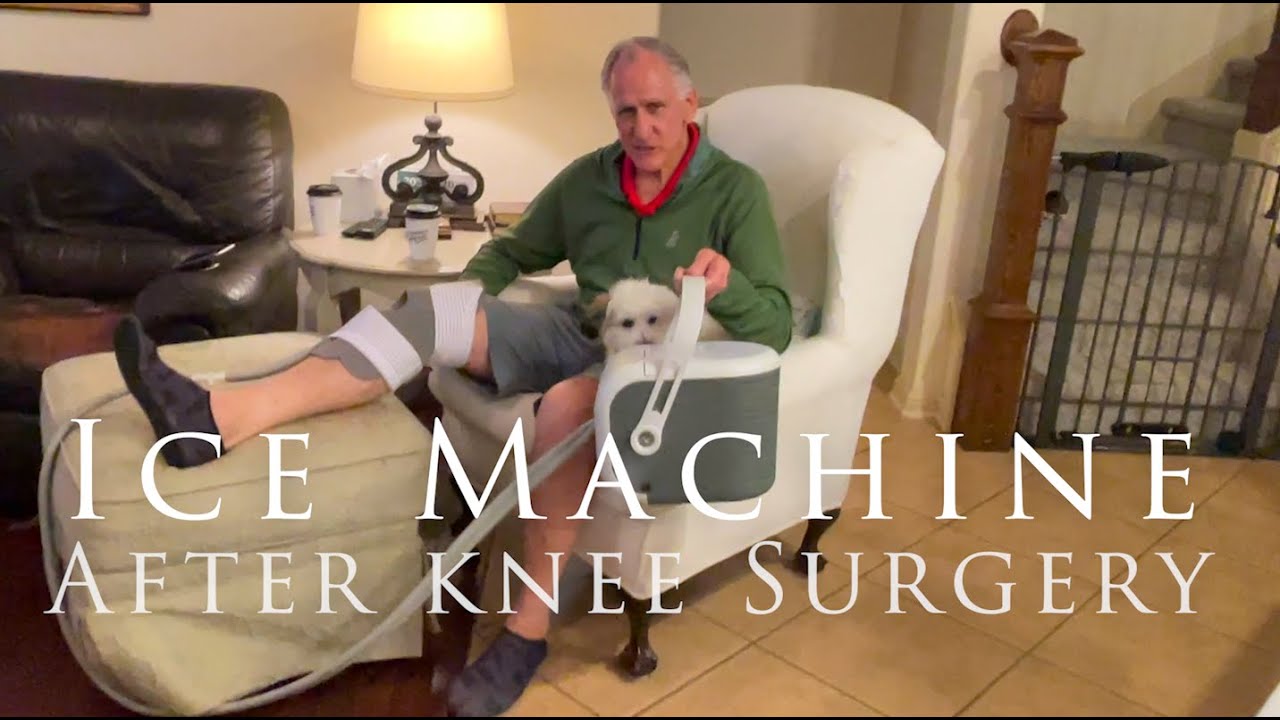 YOU NEED this Ice Machine after TOTAL KNEE REPLACEMENT SURGERY