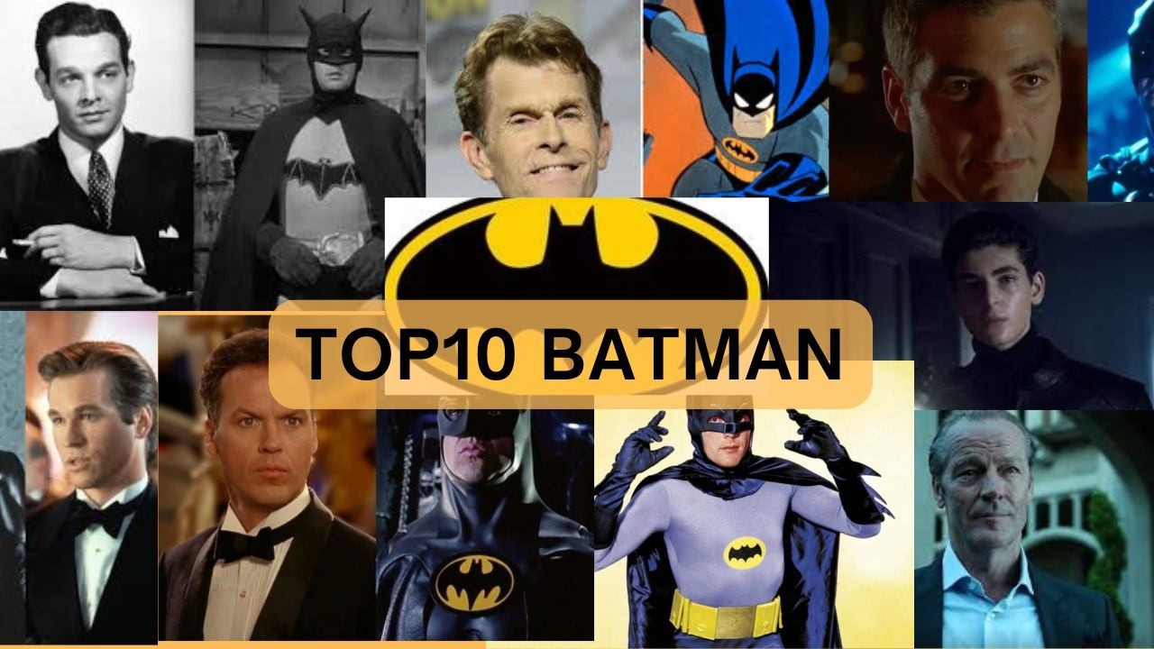 TOP10 Atores do Batman em Live Action