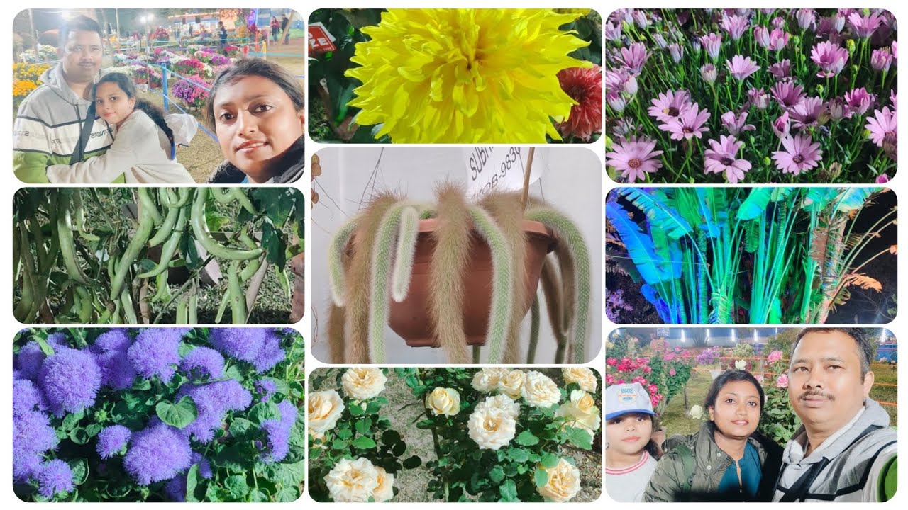 Flower Exibition 🌼 গেছিলাম ফুলের দেশে😍 গগন চুম্বি ফোয়ারা ছিল দারুণ 🤩