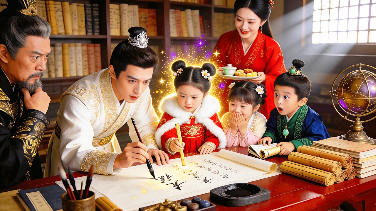 🎉尼姑庵被当冲喜新娘，被嘲笑嫁给残废太子，新婚前却靠三个萌宝打脸全京城！谁料太子为她站遍满朝，还被神医治好双腿，最后封她为王后！#chinesedrama #短劇推薦 #短劇 #穿越 #古裝 #萌娃