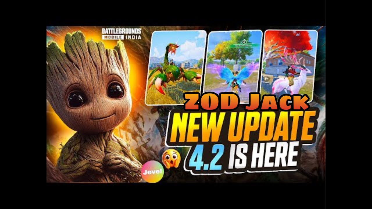 🔥 BGMI LIVE | New Update 4.2 | Intense Gameplay ZOD JACK😱