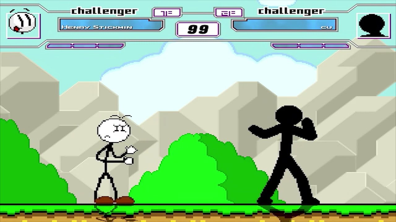 MUGEN Battles! Henry Stickmin Versus Stickman | FUNNY GAMING