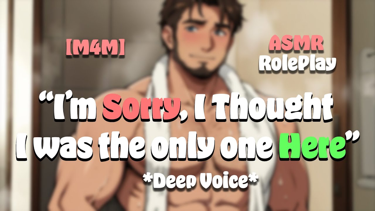 [M4M ASMR] COME ON GIVE ME MY CLOTHES! [SPICY] deep voice [WHISPERING][SHOWER][ONLY TOWEL]