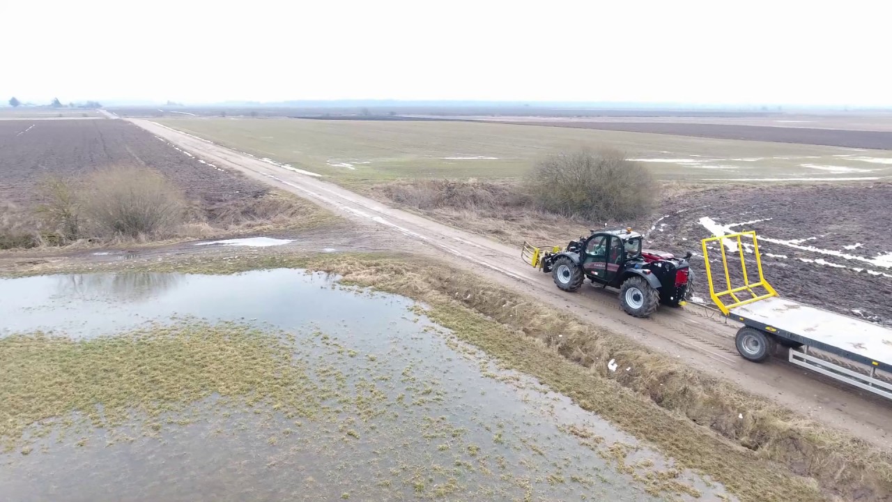 CASE IH Farmlift 935 darbuojasi Panevėžio rajone