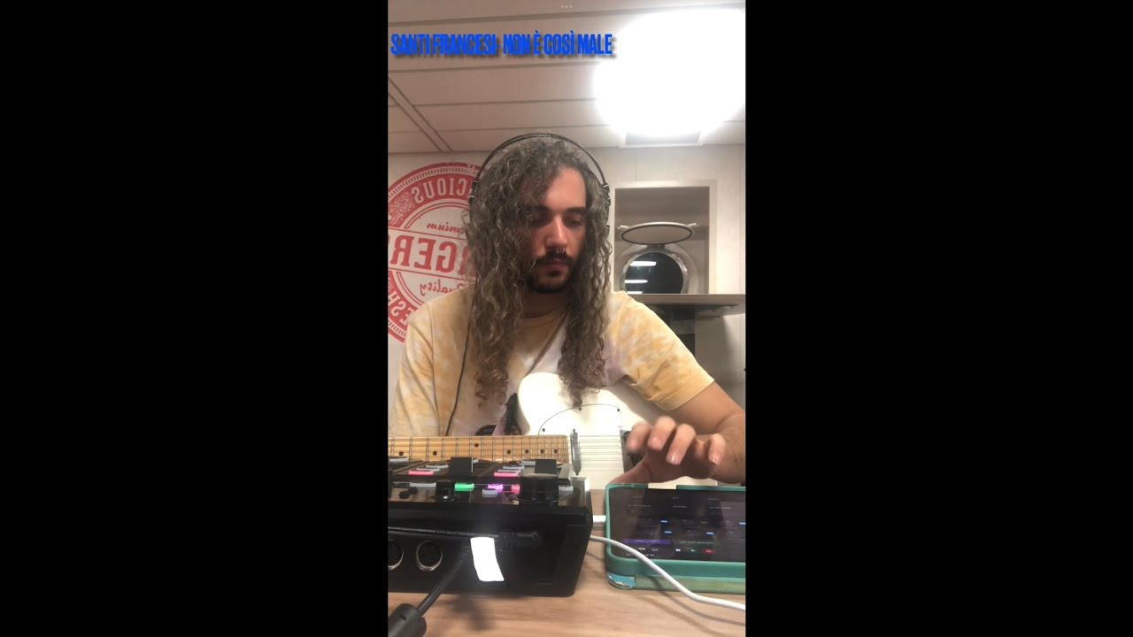 Santi Francesi - Non è così male Guitar Cover (LoopLive)
